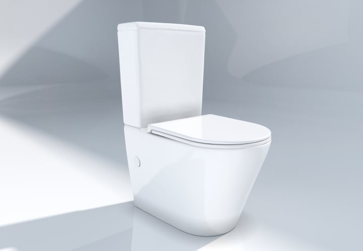 Inodoro compacto Rimless de Bruntec Lisboa Ambiente 6