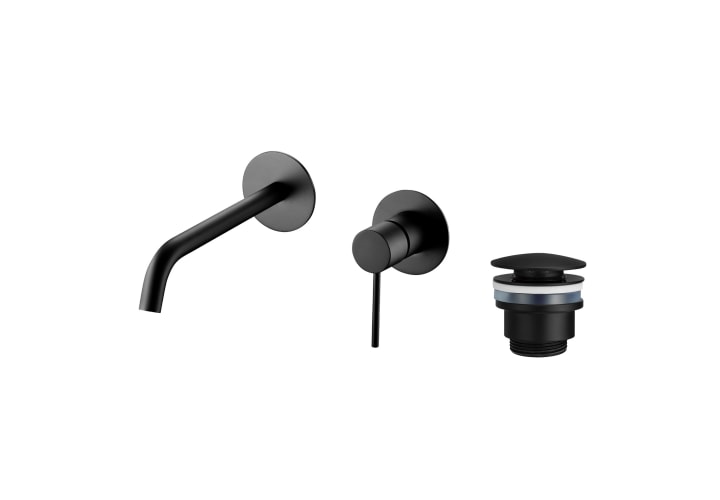 Pack grifo de lavabo empotrado Milos Imex + Válvula click-clack Principal 2