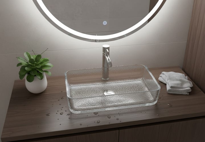 Lavabo sobre encimera Bruntec Vitra Ambiente 4