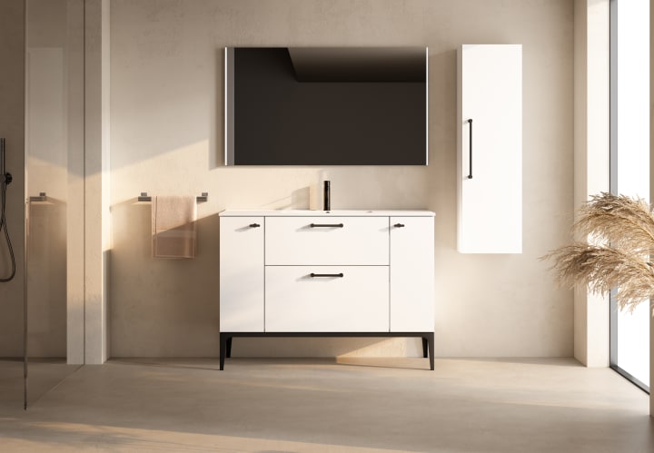Conjunto mueble de baño con banquillo Viso Verso Principal 2