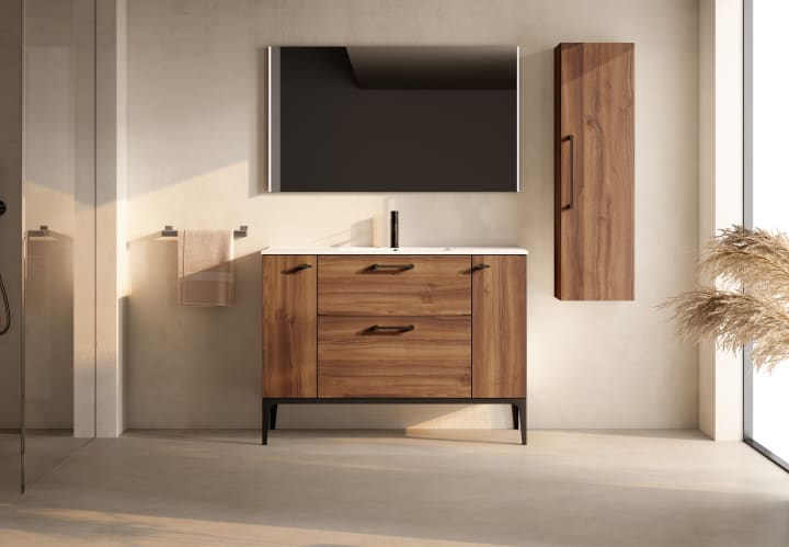 Conjunto mueble de baño con banquillo Viso Verso Principal 4