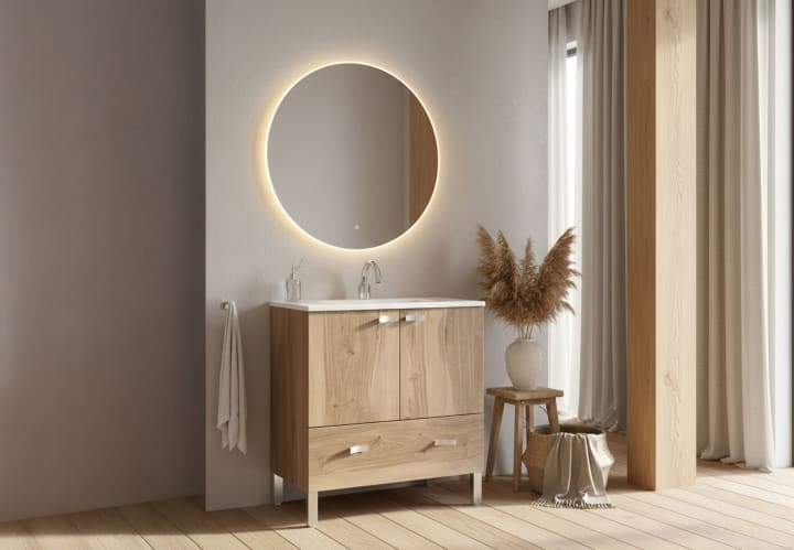 Mueble de baño fondo reducido 37,5 cm Campoaras Vega Principal 1
