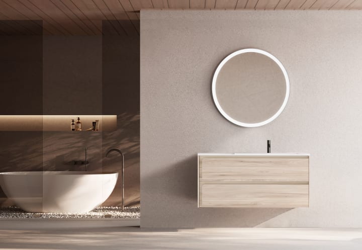 Conjunto mueble de baño Viso Indico Principal 1