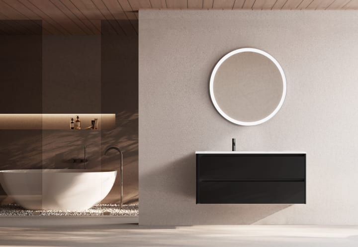 Conjunto mueble de baño Viso Indico Ambiente 19
