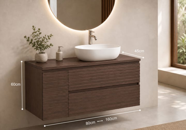 Mueble de baño Bruntec Alpes 21 Croquis 10