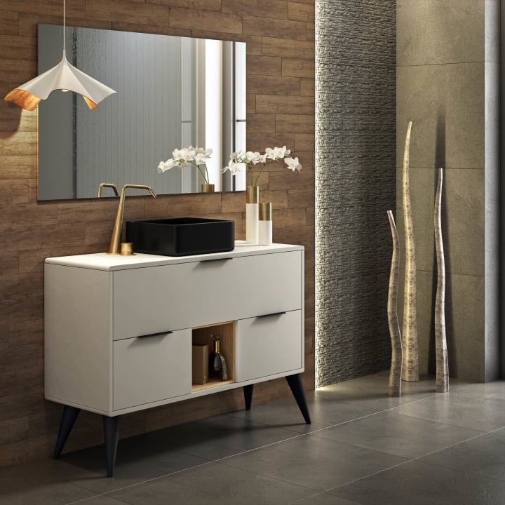 Mueble de baño con encimera de madera Campoaras Vintass Principal 1