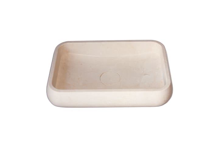 Lavabo de mármol natural Bruntec Rubí Detalle 1