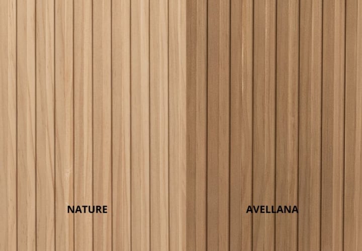 Mueble de baño madera maciza con encimera de madera Bruntec Alpes 4 Detalle 4