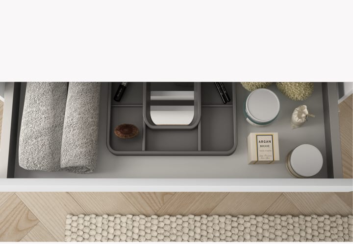 Mueble de baño lacado Bruntec Vilma Detalle 9