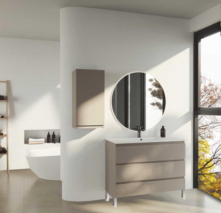 Mueble de baño lacado Bruntec Vilma Principal 2