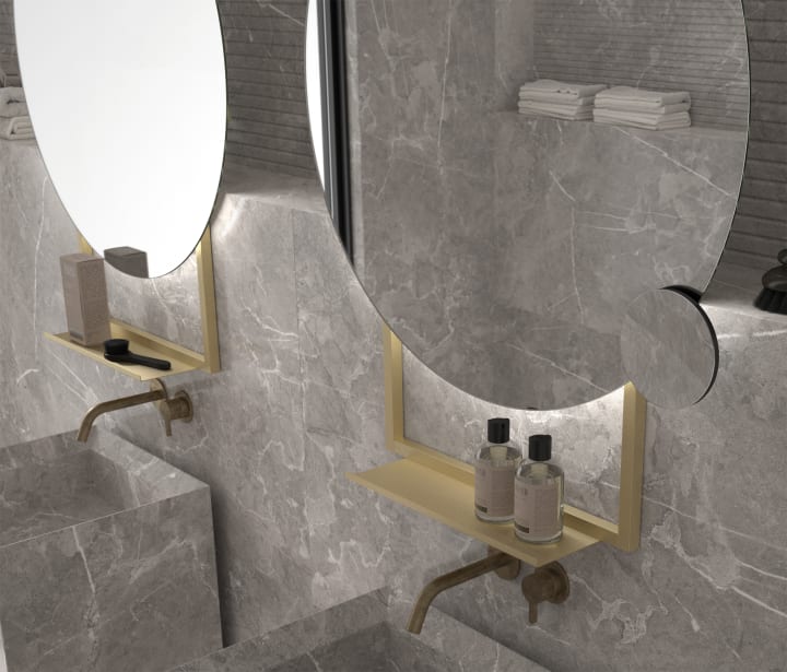 Espejo de baño con luz LED de Eurobath, Tenerife Detalle 4