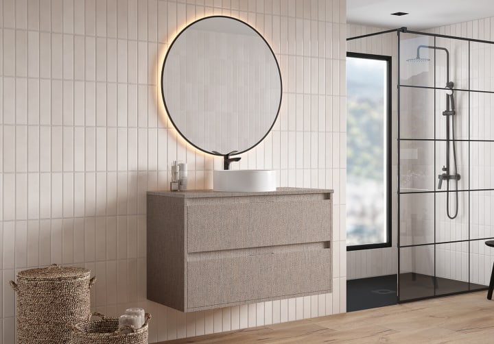 Mueble de baño con encimera Melamina Bruntec Artemisa Principal 7