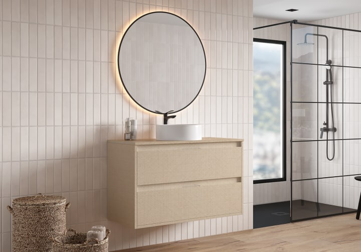 Mueble de baño con encimera Melamina Bruntec Artemisa Principal 8
