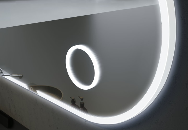 Espejo de baño con luz LED Ledimex Indiana Detalle 4