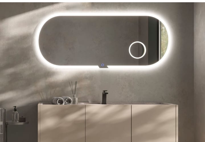 Espejo de baño con luz LED Ledimex Indiana Principal 1