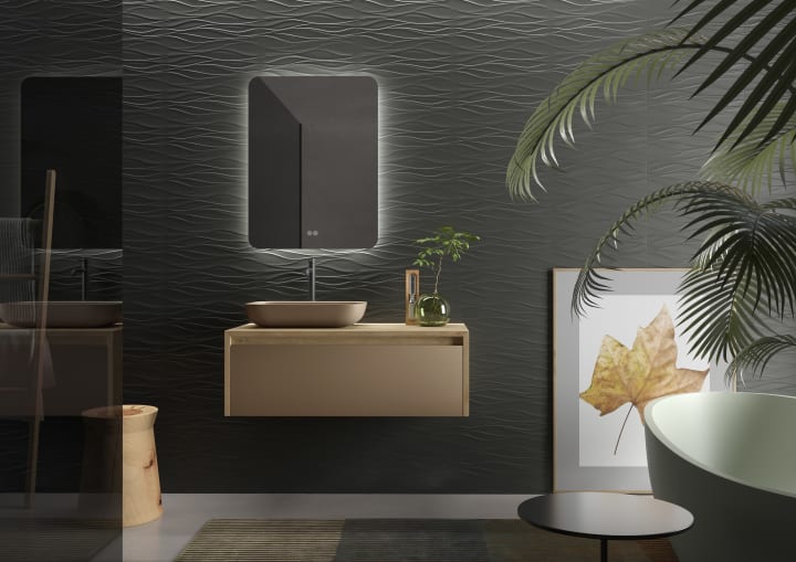 Mueble de baño Coycama lambda con encimera de madera Principal 4