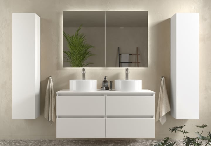 Mueble de baño para lavabo sobre encimera Salgar Bequia Principal 2