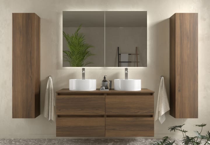 Mueble de baño para lavabo sobre encimera Salgar Bequia Principal 1