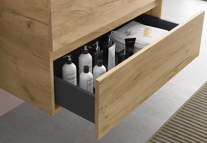 Mueble de baño para lavabo sobre encimera Salgar Bequia Detalle 10
