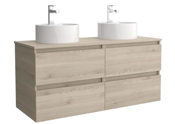Mueble de baño para lavabo sobre encimera Salgar Bequia Detalle 11