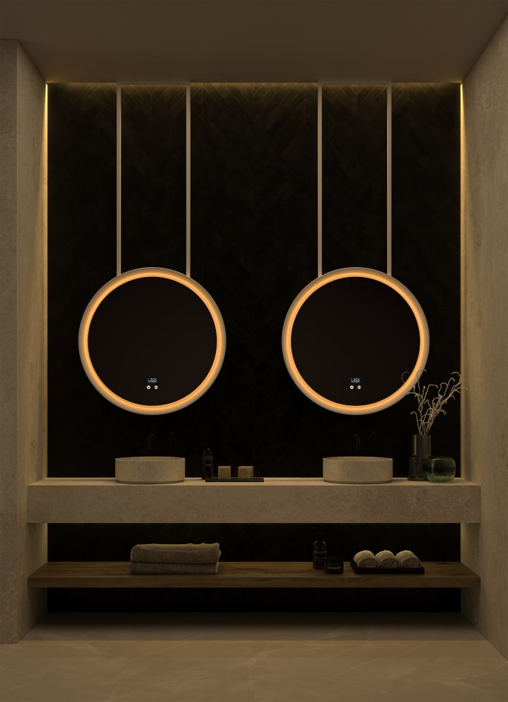 Espejo de baño con luz LED de Eurobath, Haití Ambiente 10