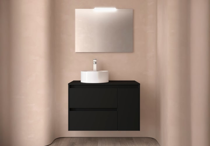 Mueble de baño con encimera de madera Salgar Noja Principal 1