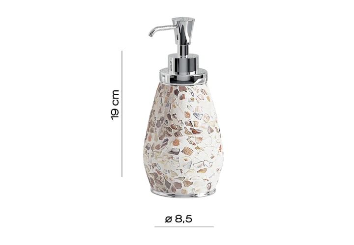Conjunto de accesorios de baño Gedy Marina Croquis 5