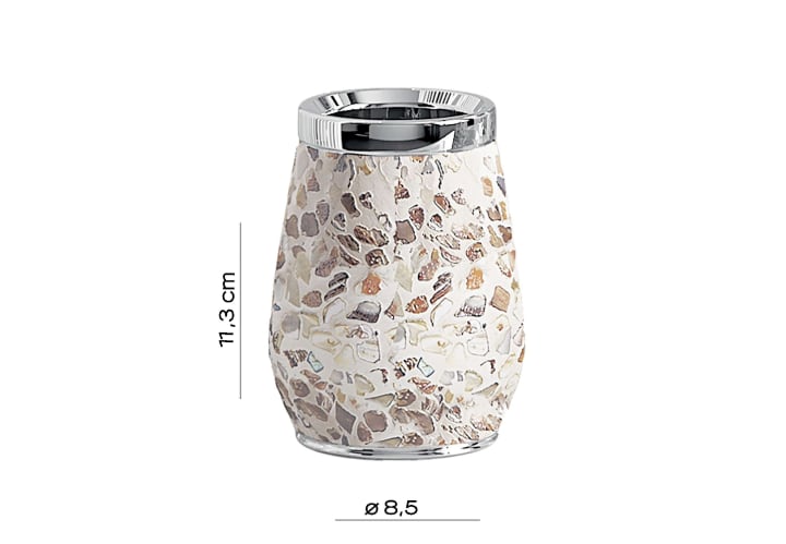 Conjunto de accesorios de baño Gedy Marina Croquis 2