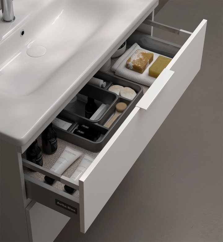 Conjunto mueble de baño Avila Dos Blanca Detalle 5