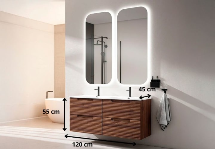 Mueble de baño Viso Kyoto Croquis 15