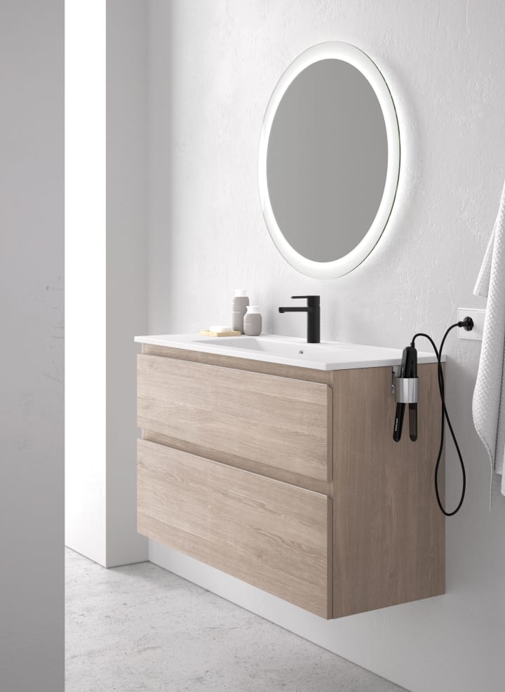 Mueble de baño de fondo reducido 39 cm Avila dos Carmen Principal 1