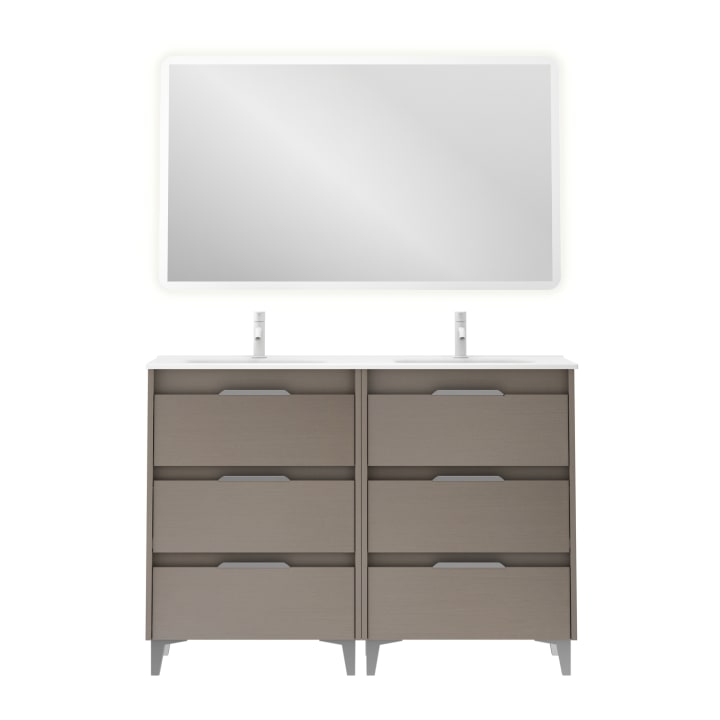 Conjunto mueble de baño Amizuva Suki 3d 11