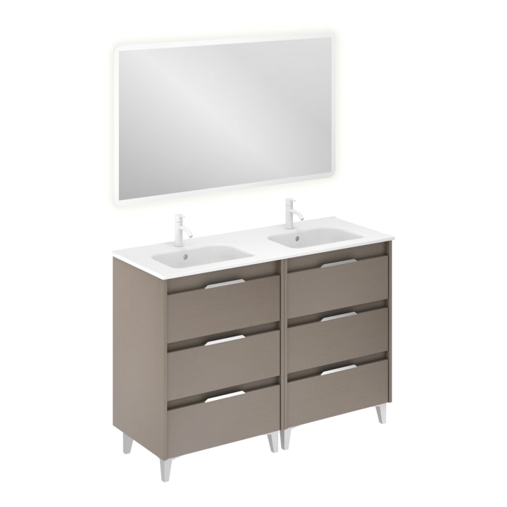 Conjunto mueble de baño Amizuva Suki 3d 12