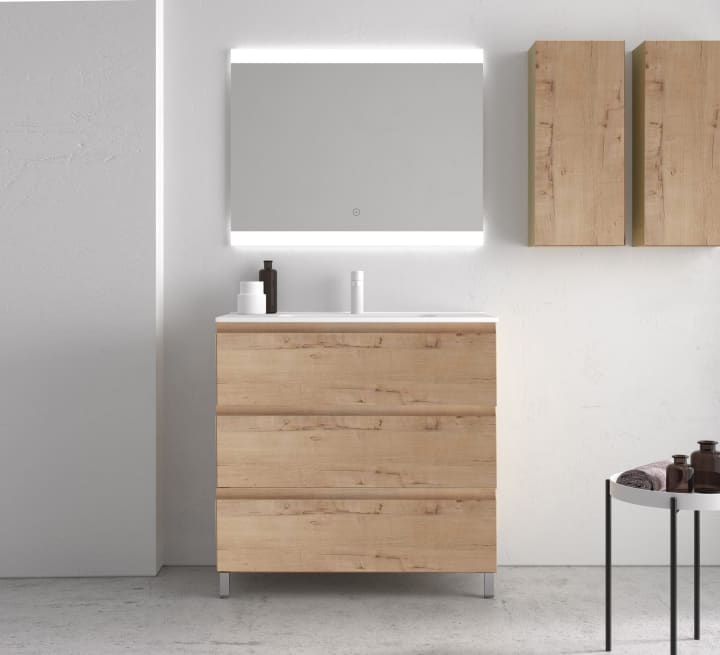 Conjunto mueble de baño de fondo reducido 39 cm Avila Dos Carmen Principal 3