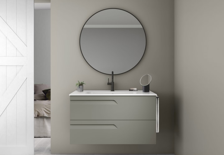 Conjunto mueble de baño fondo reducido 39 cm Royo Vitale Principal 1