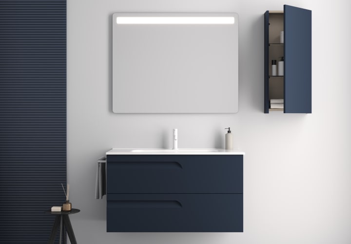 Conjunto mueble de baño fondo reducido 39 cm Royo Vitale Principal 3