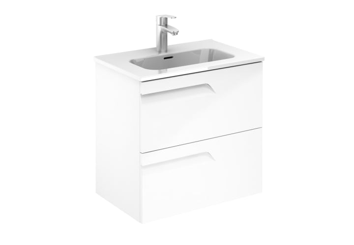 Conjunto mueble de baño fondo reducido 39 cm Royo Vitale 3d 15