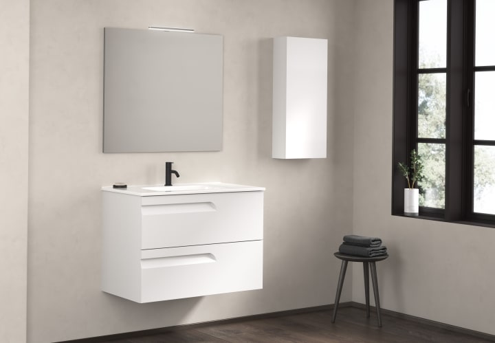 Conjunto mueble de baño fondo reducido 39 cm Royo Vitale Principal 2