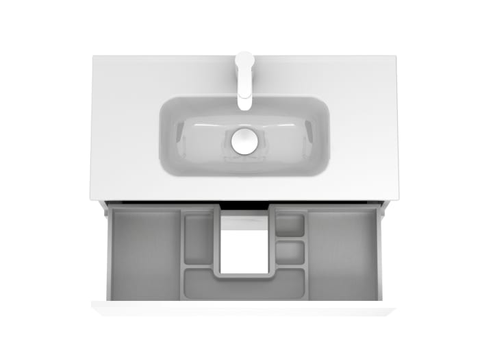 Conjunto mueble de baño fondo reducido 39 cm Royo Vitale Detalle 10