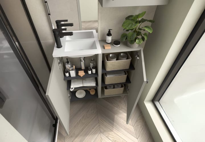 Conjunto mueble de baño Salgar Marville Detalle 2