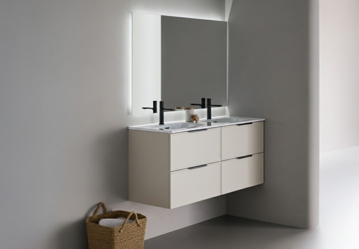 Conjunto mueble de baño Sanchis Kubik Principal 2