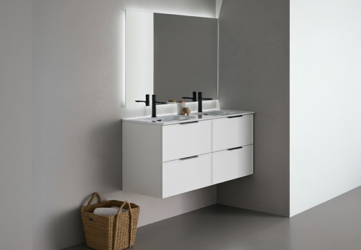 Conjunto mueble de baño Sanchis Kubik Principal 1