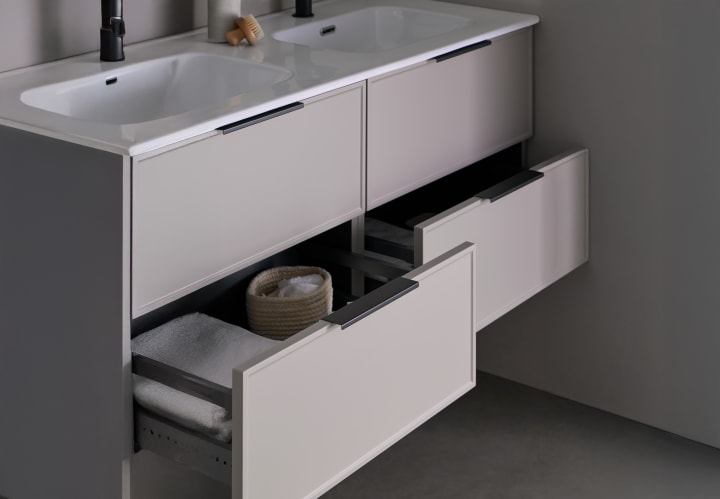 Conjunto mueble de baño Sanchis Kubik Detalle 4