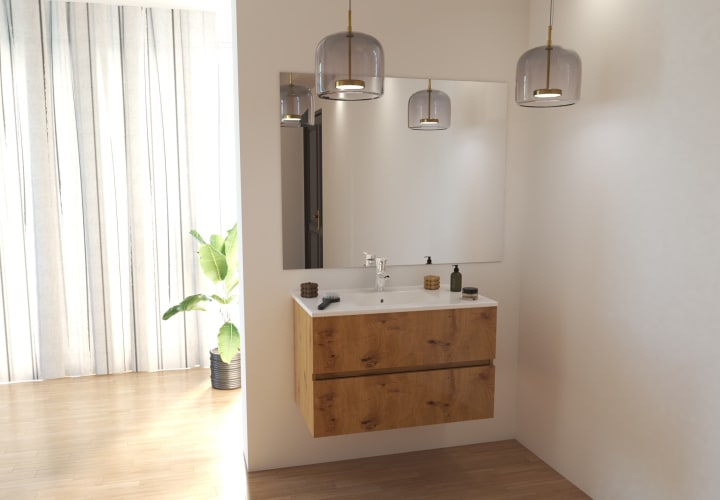 Conjunto mueble de baño Bruntec Basic Principal 1