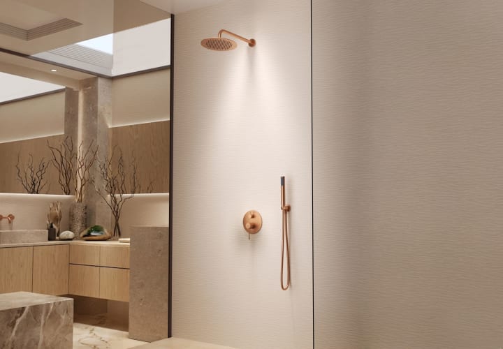 Conjunto de ducha empotrado Imex Génova Ambiente 8
