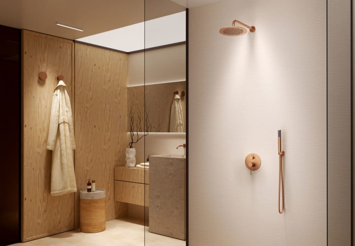 Conjunto de ducha empotrado Imex Génova Ambiente 7