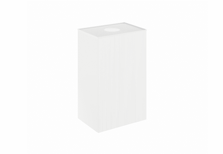 Mueble de baño con encimera solid surface fondo reducido Royo Bassi Principal 14