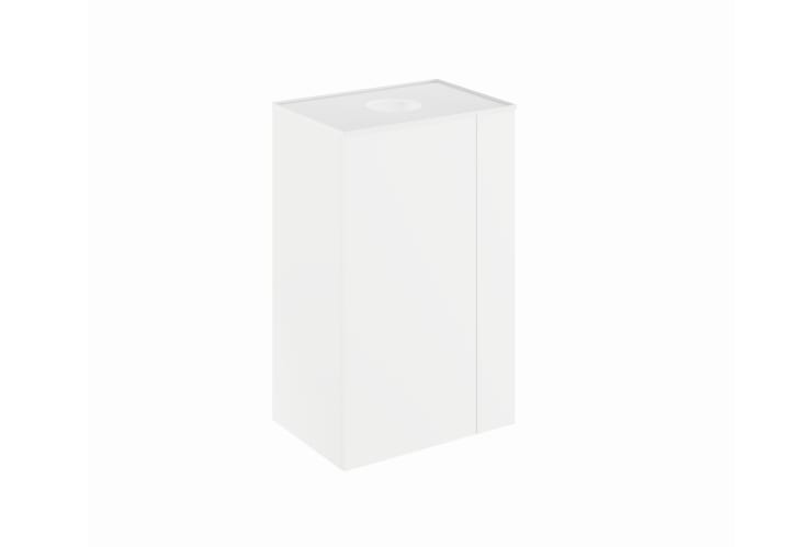 Mueble de baño con encimera solid surface fondo reducido Royo Bassi Principal 8