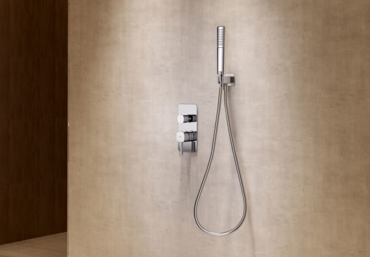 Conjunto de ducha empotrado con rociador movible Imex Toscana Ambiente 8