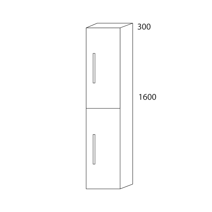 Columna de baño Bruntec Gaia Croquis 4